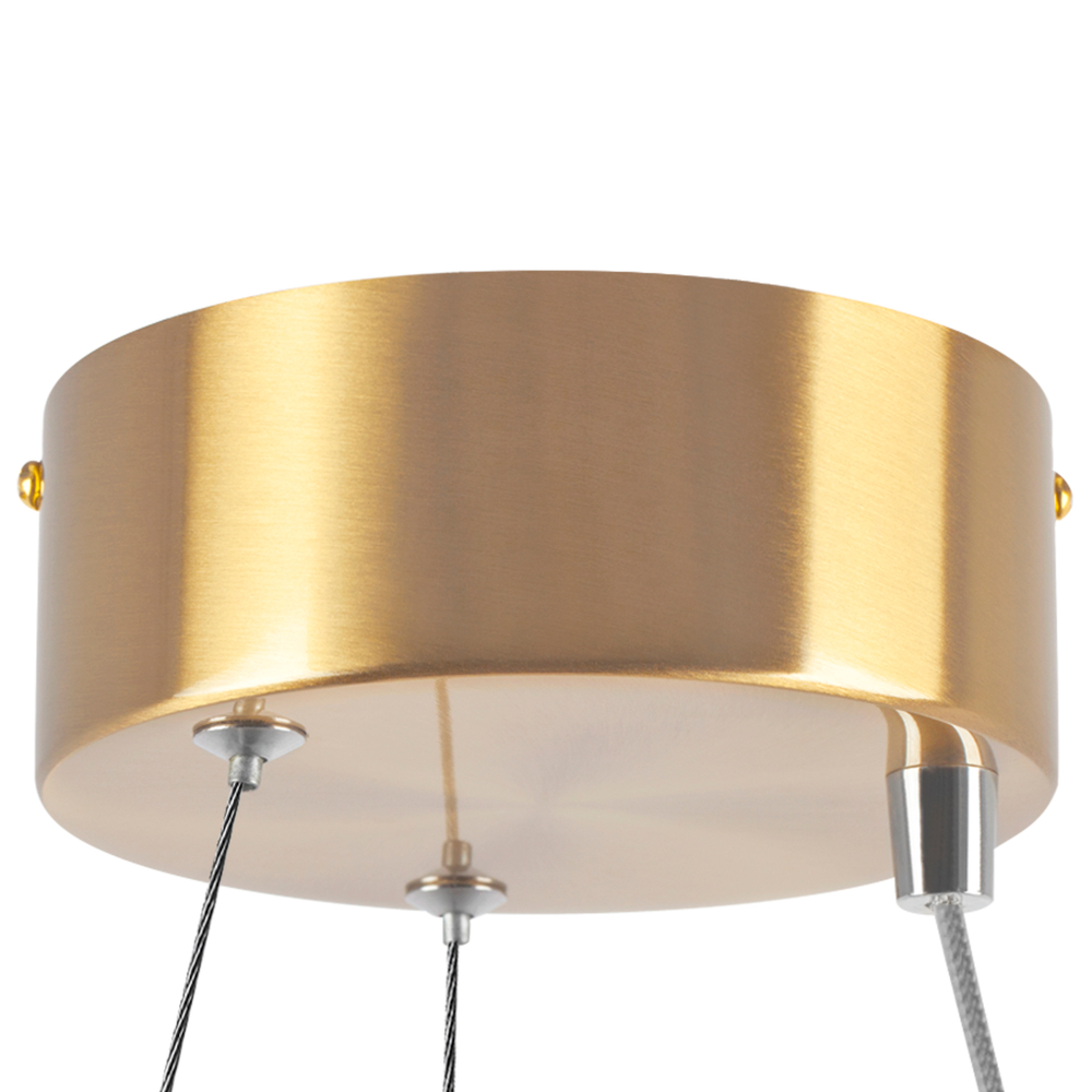 748013 Люстра SATURNO LED 24W 1600LM 70G ЗОЛОТО 3000-6000K