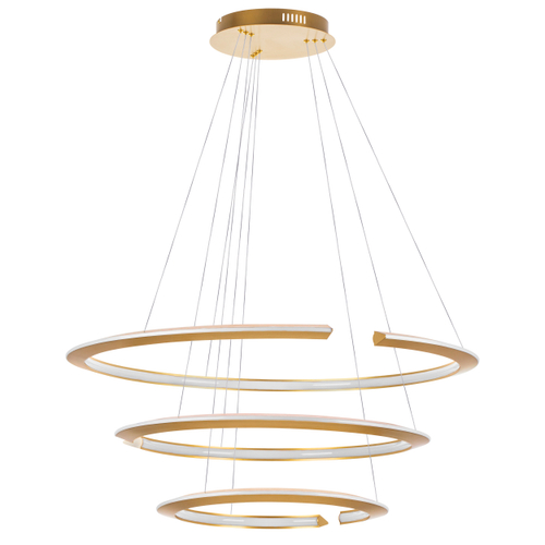 Купить 814233 Люстра VIRATA LED 105W 5250LM ЗОЛОТО 3000K