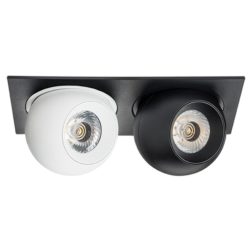 Купить i5276474 Светильник INTERO LED 9W*2 850LM*2 24G ЧЕРНЫЙ/БЕЛЫЙ 4000K (217527+217064+217074)