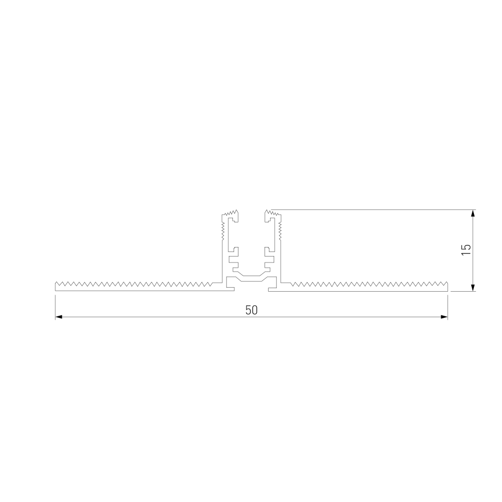 Шинопровод встраиваемый 2 м Mini Magnetic 85170/00