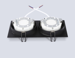 TN6615/2 BK черный IP44 GX53/2 max 15W 215*110*24