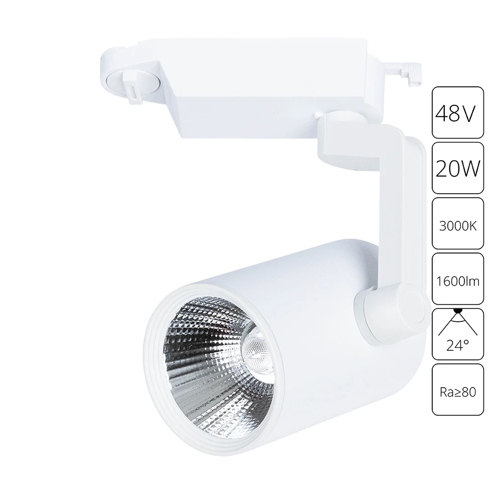 Трековый светильник Arte Lamp TRACCIA A2321PL-1WH
