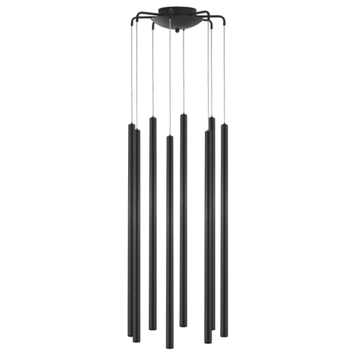 Купить L8T747337 Люстра TUBO LED 40W 2400LM 25G ЧЕРНЫЙ 3000K (574737+747337 (8шт)