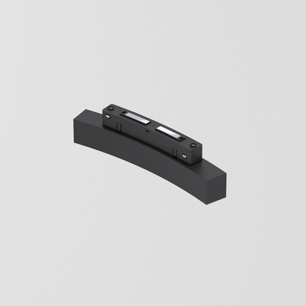 Slim Magnetic Трековый светильник для радиусного шинопровода 8W 4200K Planar чёрный Ø 800мм 85179/01