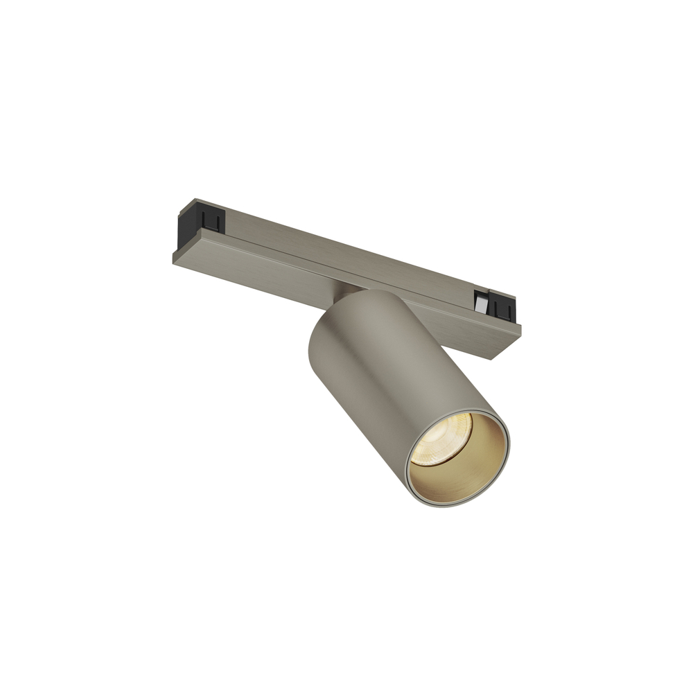 DK5740-DN Светильник для трека SHINE SPOT со светодиодом, D35*H70, 48V DC, 6W, RA?90, 3000K, IP20, темный никель, алюминий
