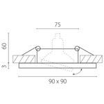 012037 Светильник PVC BANALE MR16 G5.3 ЧЕРНЫЙ