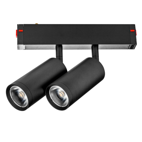 Купить 205507 Светильник д/1-фазн трека TETA  APP LED 2х9W 1560LM COB 24G ЧЕРНЫЙ PRO 3000-6000K DIM