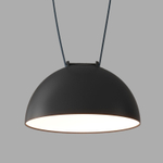 DK5660-BK Cветильник для трека-ремня Belty Smart, серия Flow со светодиодом, D220*H117мм, 48V DC, 24W, RA90, 120°, 3000-5700K, IP20, черный, алюминий