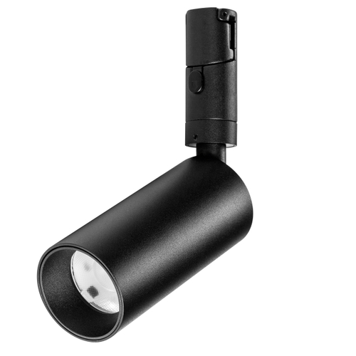 Купить 207237 Светильник 48V д/1-фазн трека DUE LED 10W 500LM 24G ЧЕРНЫЙ 3000K IP20