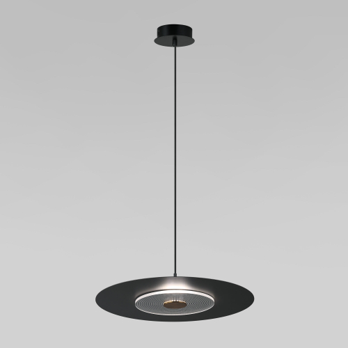 Купить Подвесной светильник с металлическим плафоном 40030/1 LED / черный