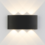 Пылевлагозащищенный светодиодный светильник Twinky Trio чёрный IP54 1551 Techno LED чёрный