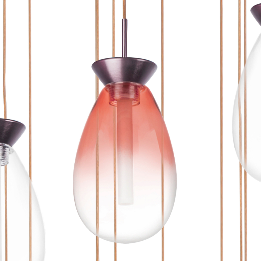 805289 Люстра COLORE LED 28х4W 5600LM КОФЕЙНЫЙ/МУЛЬТИКОЛОР 3000K