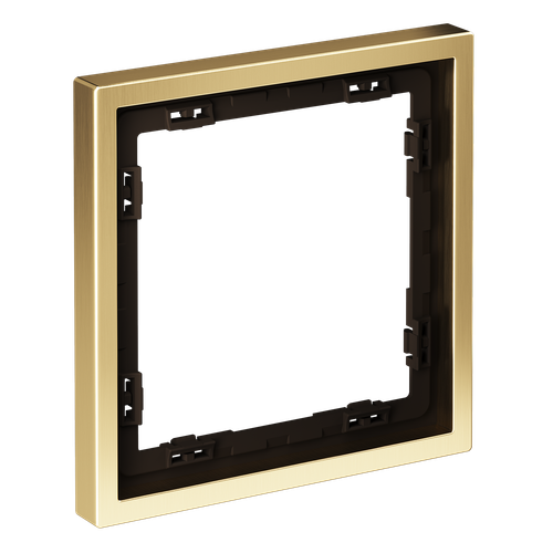 Купить Рамка металлическая на 1 пост, S70 Metal (латунь)