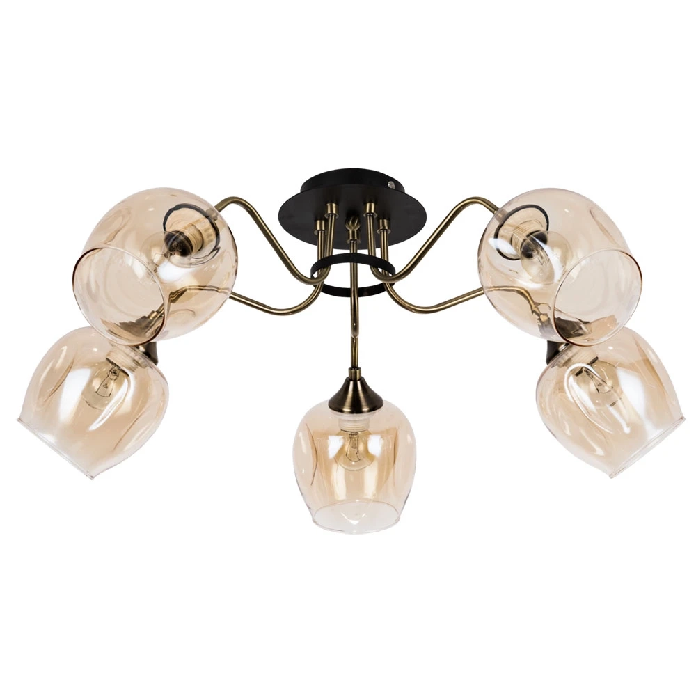 Потолочная люстра Arte Lamp MONICA A3831PL-5AB