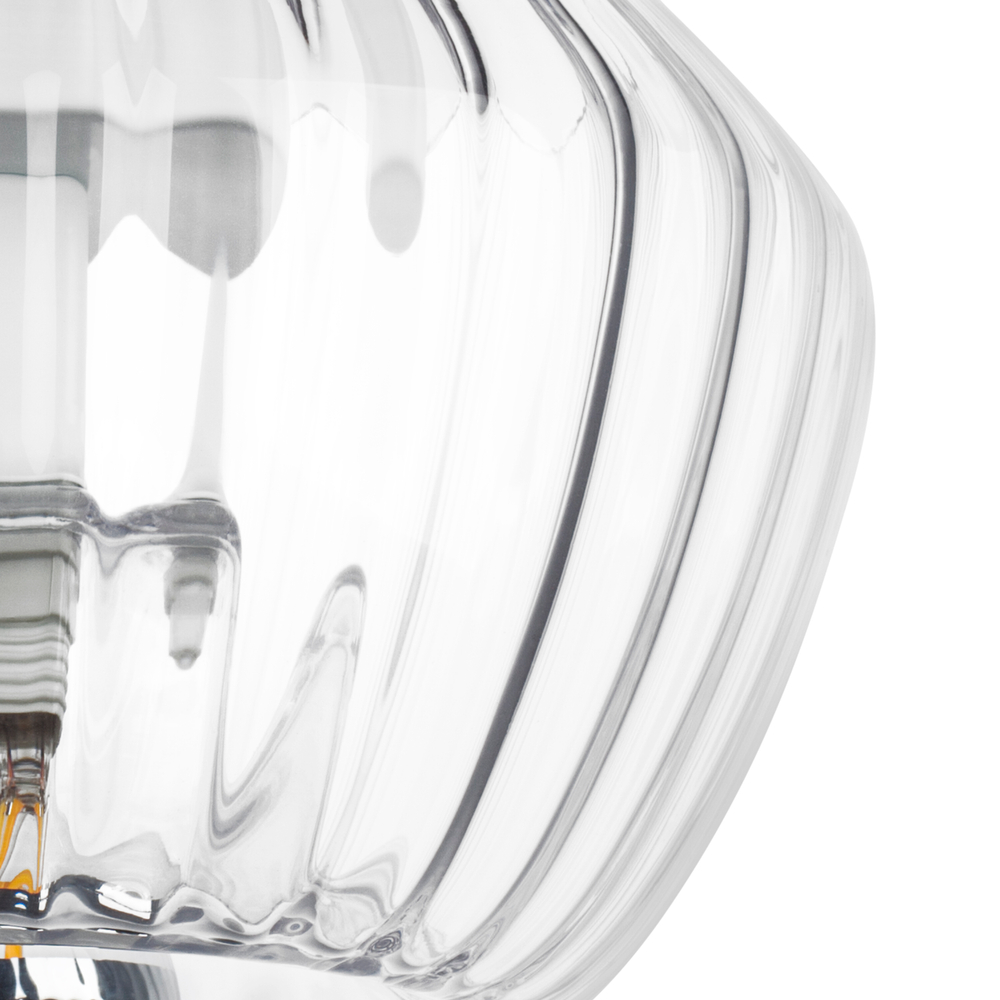 809000 Люстра CELESTA 1х6W (led) E14 ПРОЗРАЧНЫЙ