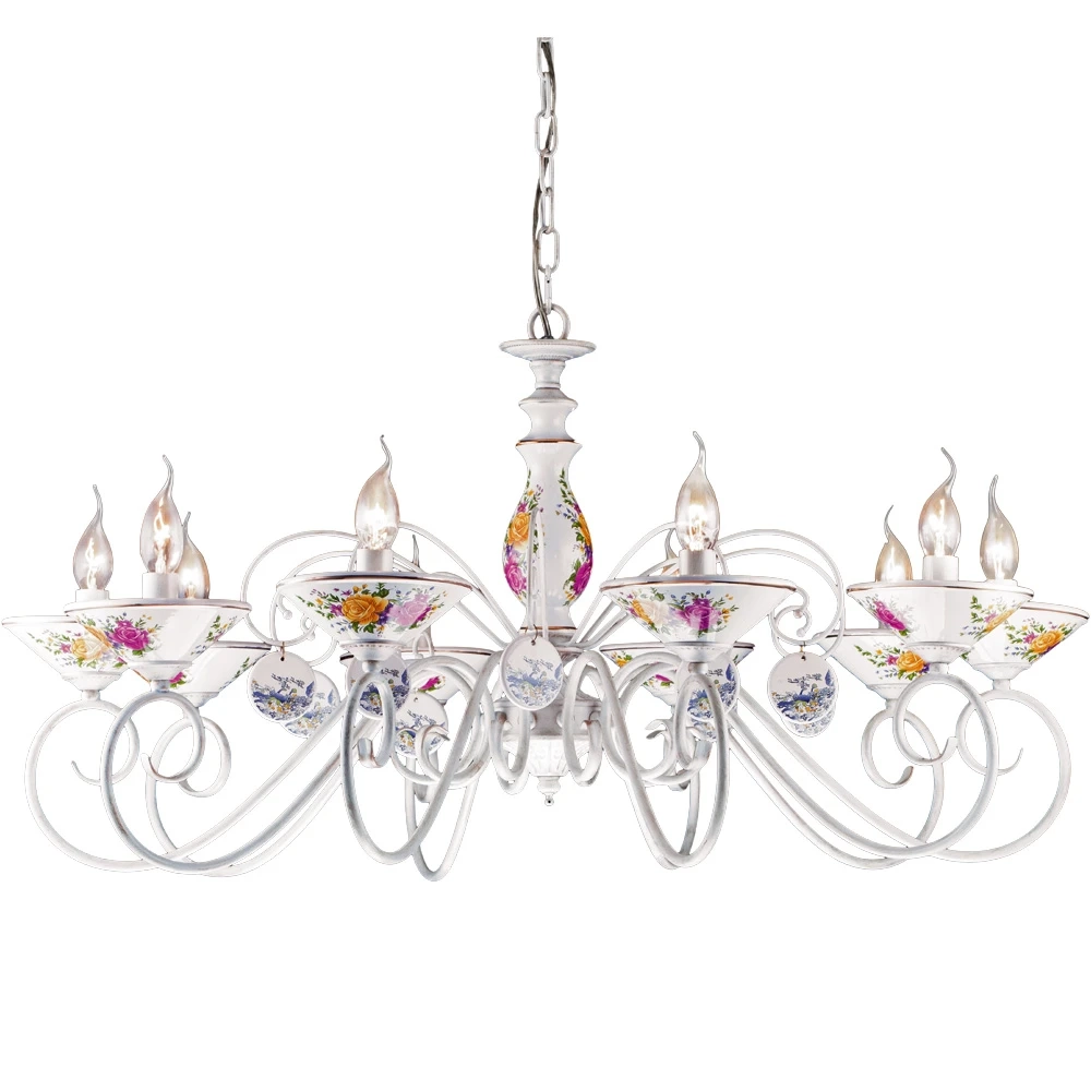 Подвесная люстра Arte Lamp FIORATO A2061LM-10WG