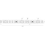 421503 Лента LIGHTSTAR LED 24V 24W 240leds/M 2400LM/M 3000K IP20 1шт = 5м