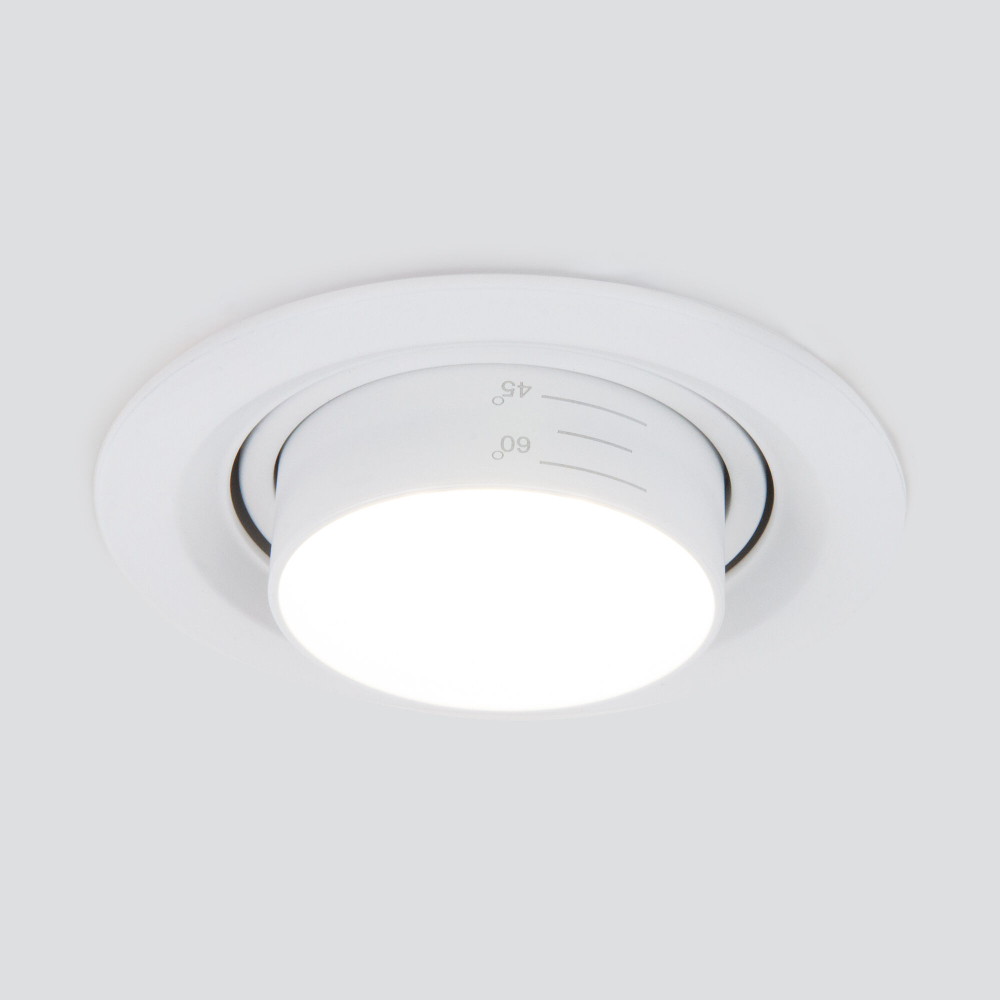 Встраиваемый точечный светодиодный светильник 9920 LED 15W 4200K белый