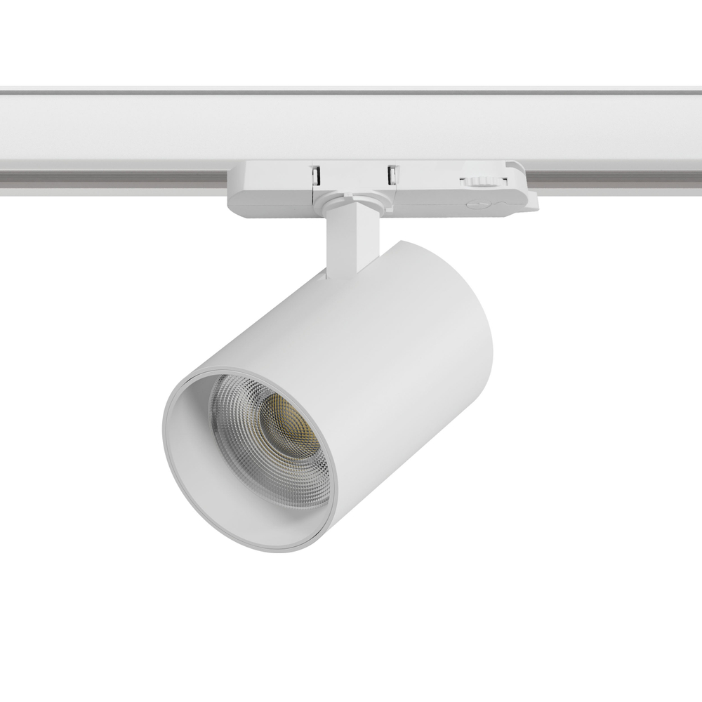 A5346QT Светильник ALTA BASE для трековой системы Quattro LED 30W 3525LM 24G БЕЛЫЙ 4000K с адаптером (215346 + 594036)