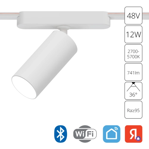 Купить Магнитный трековый светильник Arte Lamp RAPID SMART A2958PL-1WH