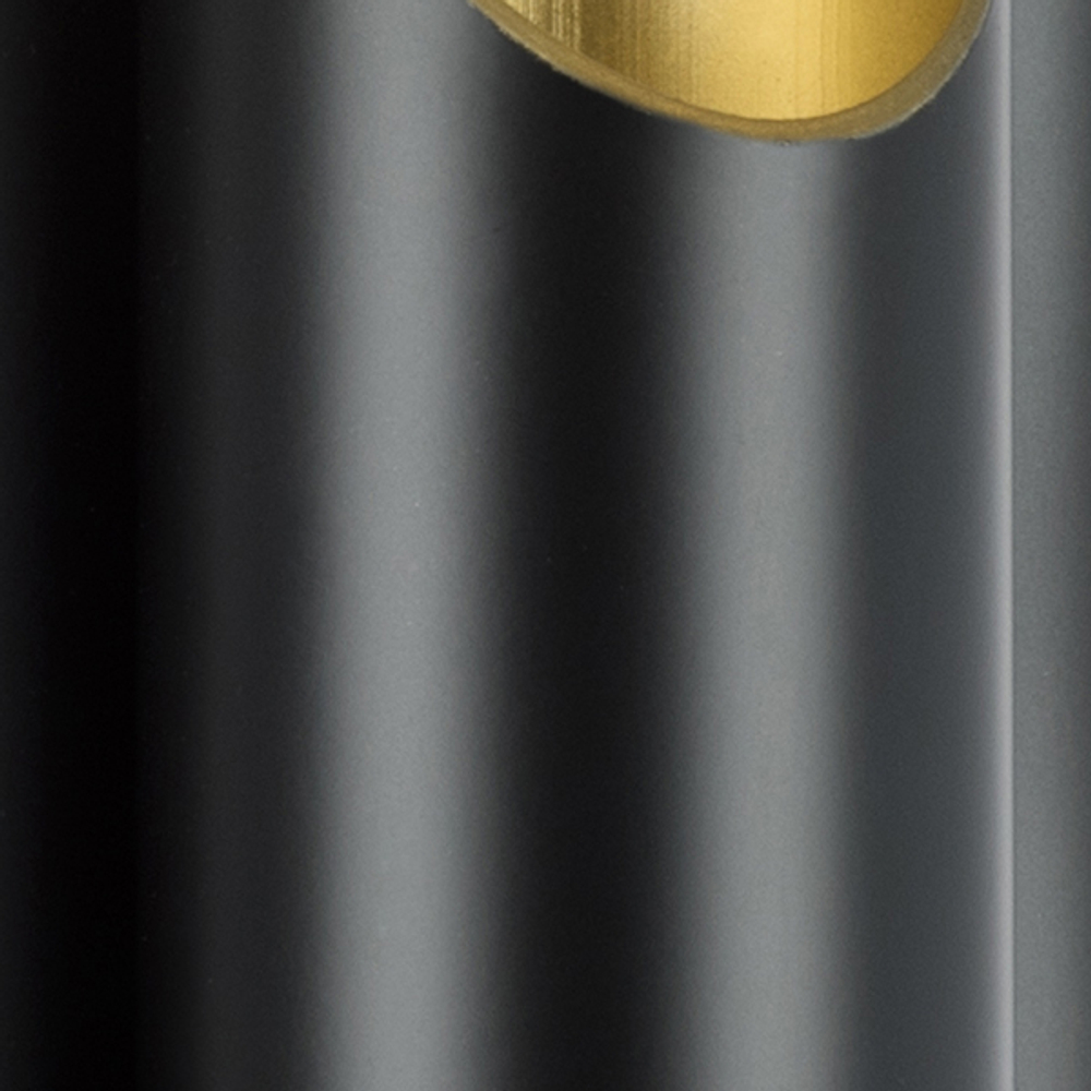 720087 Люстра SIENA 8х40W G9 ЧЕРНЫЙ/ЗОЛОТО