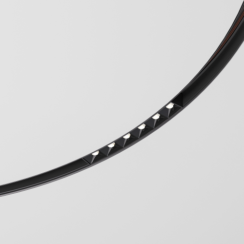 Купить Slim Magnetic Трековый светильник для радиусного шинопровода 6W 4200K Intenso чёрный Ø 1200мм 85185/01