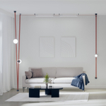 DK5576-WH Cветильник для трека-ремня Belty, серия Linear, со светодиодом, L642*W40*H45мм, 48V DC, 24W, RA90, 120°, 4000K, IP20, белый, алюминий