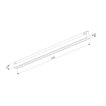 Brass Line Трековый светильник 20W 3000K латунь 85529/01