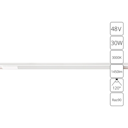 Купить Магнитный трековый светильник Arte Lamp OPTIMA A7285PL-1WH