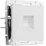 Розетка Ethernet RJ-45 (белый акрил) W1181041