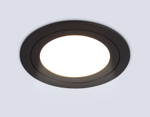 TN6604 BK черный IP44 GX53 max 15W D110*23