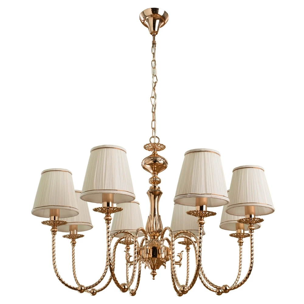 Подвесная люстра Arte Lamp ORAFO A2044LM-8GO