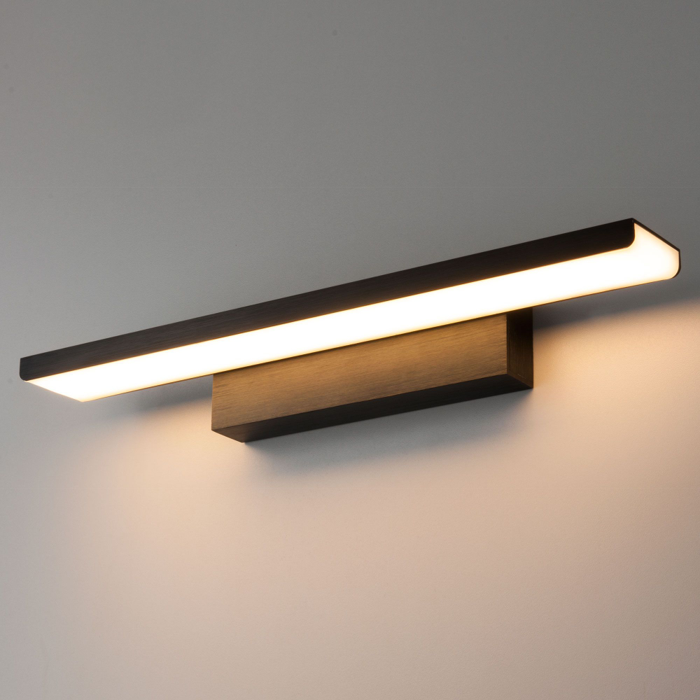 Настенный светодиодный светильник Sankara LED черный Sankara LED 16W IP20 черная