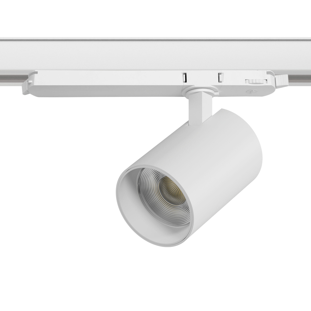 A5346DALI Светильник ALTA BASE для трековой системы Quattro с управлением DALI LED 30W 3525LM 24G БЕЛЫЙ 4000K с адаптером (215346 + 594066)