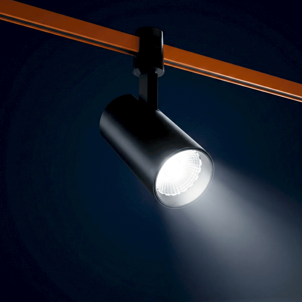 210247 Светильник 48V DUE HERMES 15W 1350LM 24G ЧЕРНЫЙ 4000K