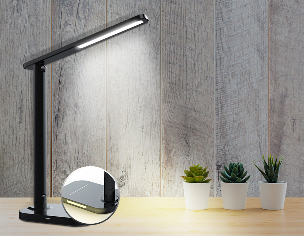 DE445 BK черный LED 3000-6400K 7W