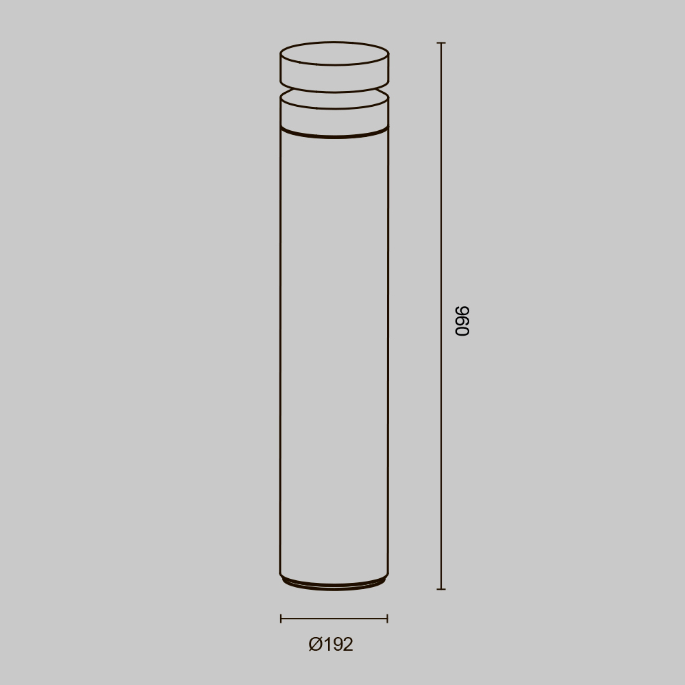 Ландшафтный светильник Outdoor O469FL-L20CM3K1
