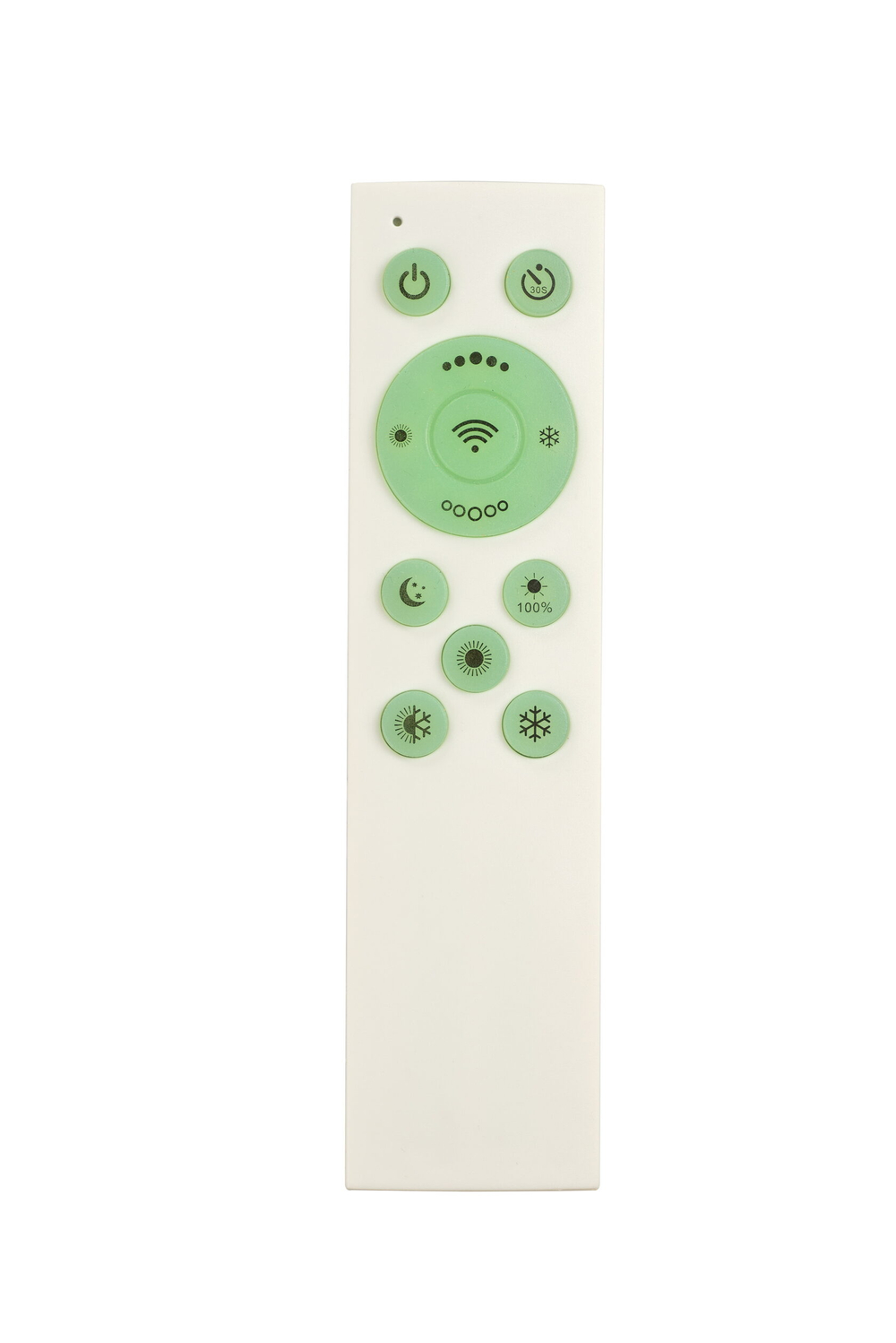 DK6515-WH Накладной светильник, LED, 40W, IP 20, 3000K - 6500K, белый, металл, полимер