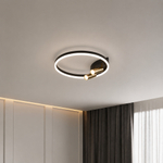 Умный потолочный светильник Eurosvet Luminari 90247/3 90247/3 черный/золото Smart