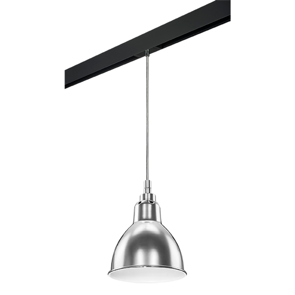 PRO765014 Светильник д/1-фазн трека LOFT 1х40W E14 ХРОМ/ЧЕРНЫЙ (765014+595007)