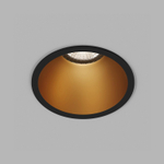 DK3026-BG Встраиваемый светильник, IP 20, 10 Вт, GU5.3, LED, черный/золотой, пластик