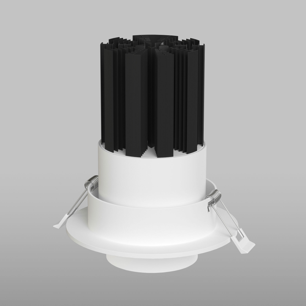 Встраиваемый светодиодный светильник с регулировкой угла освещения 9919 LED 10W 4200K белый