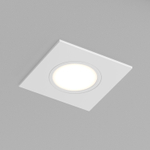 DK3102-WH Встраиваемый влагозащищенный светильник, IP65, до 10 Вт, LED, GU5,3, белый