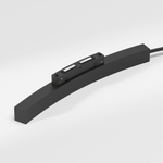 Slim Magnetic Блок питания 200W для радиусного шинопровода черный Ø 1200mm 95058/00