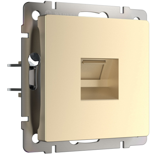 Купить Розетка Ethernet RJ-45 (шампань) W1181011
