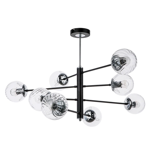 Купить Люстра на штанге Arte Lamp SEGIN A3566PL-8BK