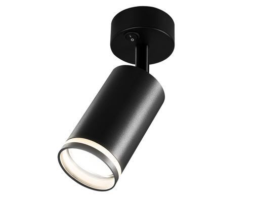 Купить TA121 BK черный GU10 max 12W D70*164*D55
