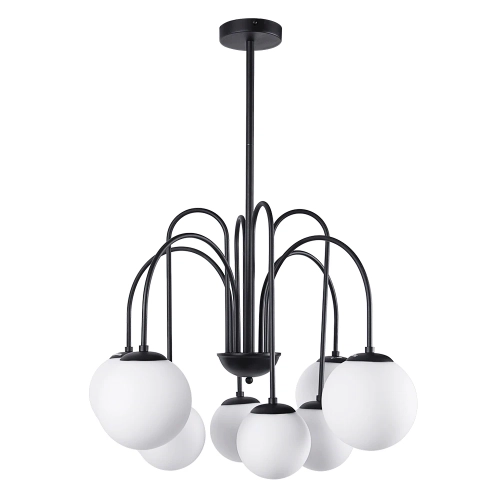Купить Люстра на штанге Arte Lamp MEBSUTA A1675LM-8BK