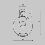 Трековый светильник Technical TR148-1-3W4K-BS