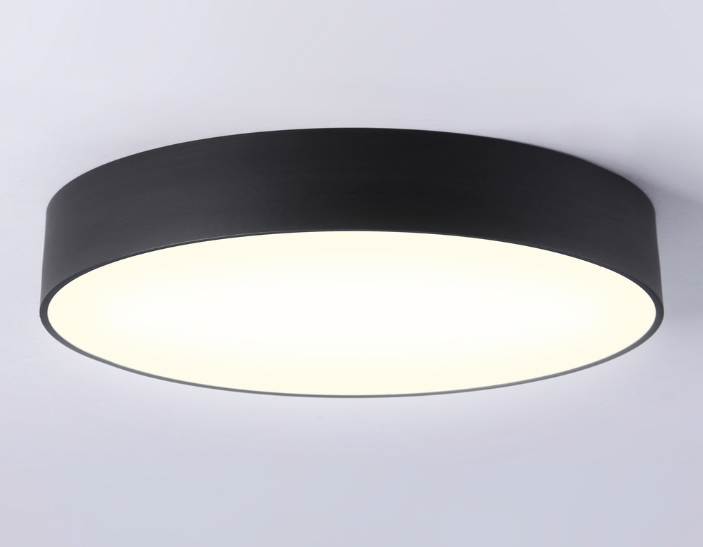 FV5533 BK черный LED 60W 3000K D500*58 (Без ПДУ)